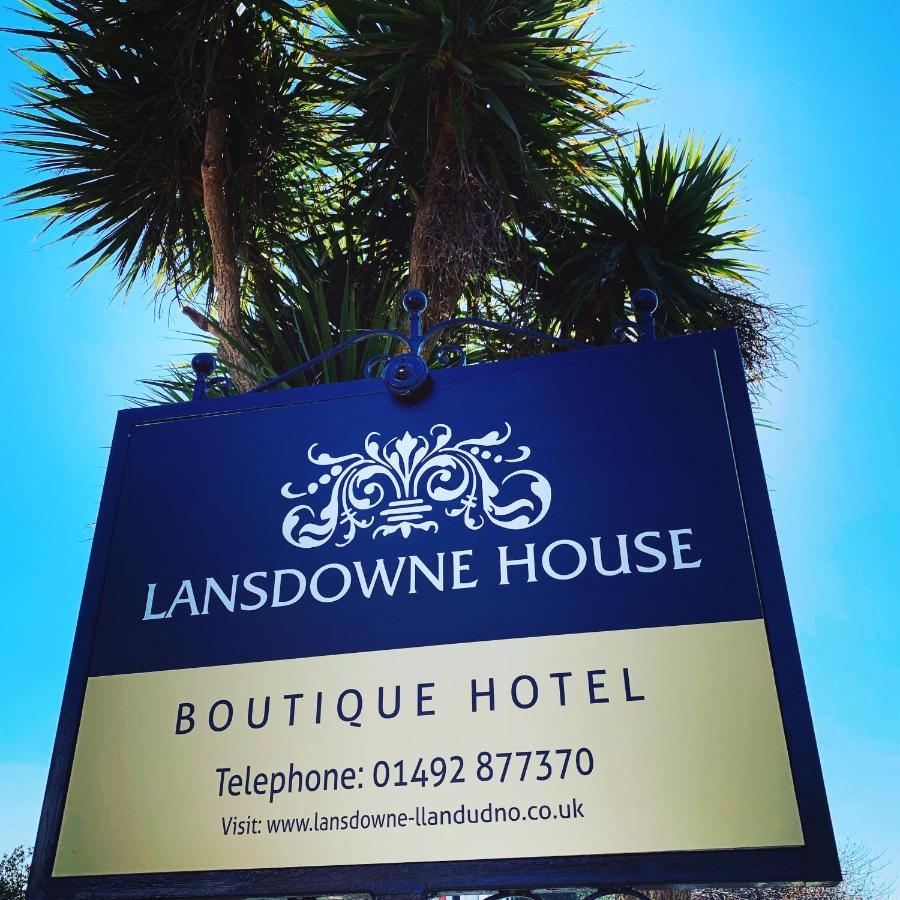 Lansdowne House With Private Car Park 호텔 랜디드노 외부 사진